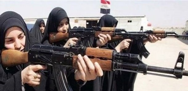 Tuneldən 25 İŞİD-çi qadın tapıldı