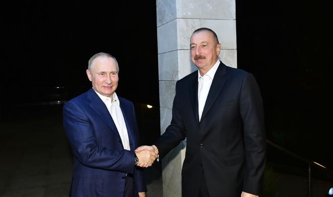 Azərbaycan və Rusiya prezidentlərinin Soçidə görüşü olub Azərbaycan və Rusiya prezidentlərinin Soçidə görüşü olub