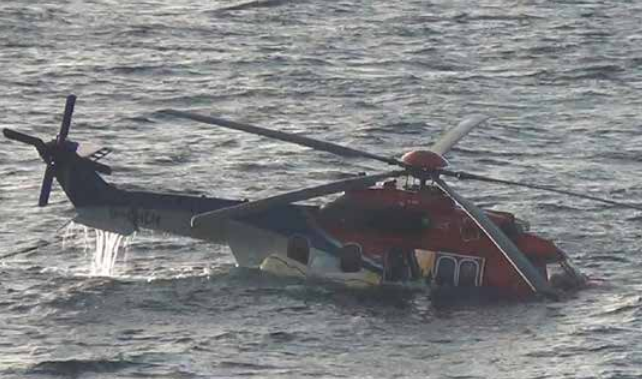 Mexican Navy helicopter lose control, crash into sea