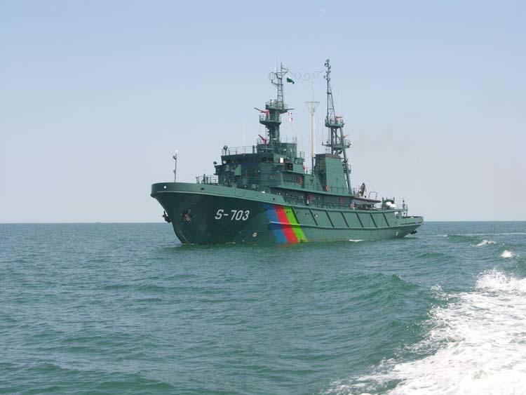 Azerbaijan Naval Forces' delegation left for Tehran