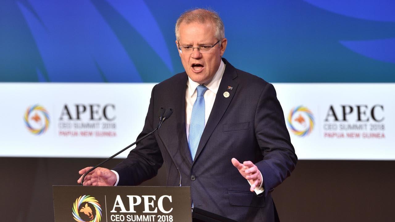 U.S. joins Australian plan to develop new Pacific naval base