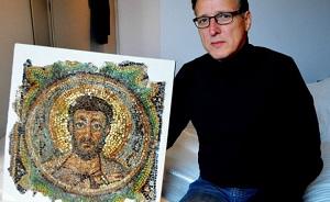 'Indiana Jones of art' finds stolen Cyprus mosaic