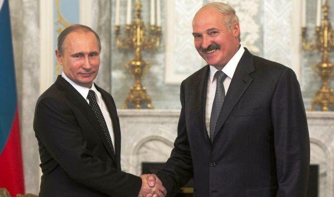 Putin meets Lukashenko