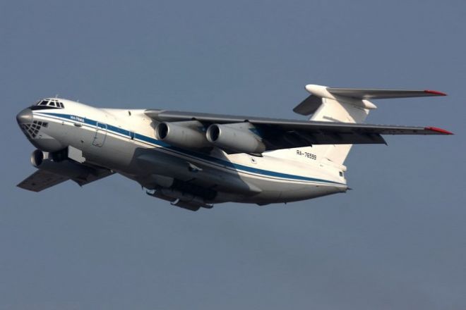 Iranian cargo plane spotted in Armenia -