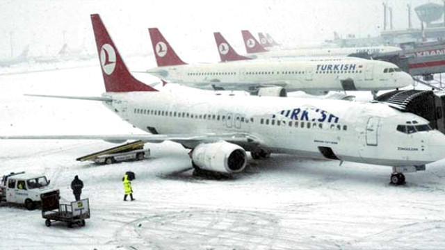 180 flights were postponed in Istanbul