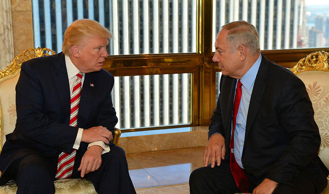 Trump did not shake Netanyahu's hand -