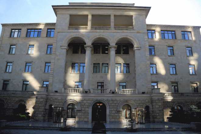 Azerbaijani DM presents review of events of last week