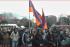 In Yerevan, protesters blocked the entrance to the PA