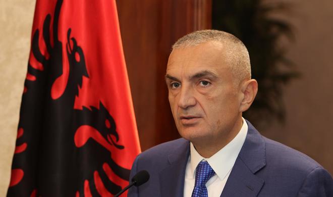 The former president of Albania was detained