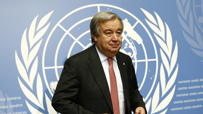 Appeal to Israel from the UN Secretary-General