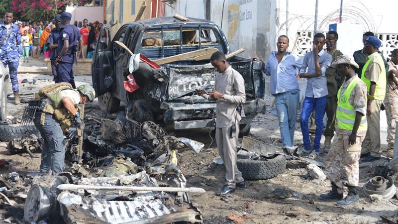 Мощный взрыв прогремел в Могадишо, есть жертвы