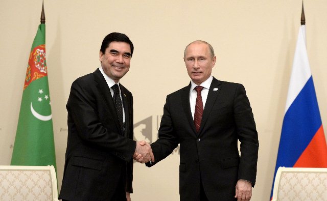 Putin and Berdimuhamedov discuss partnership