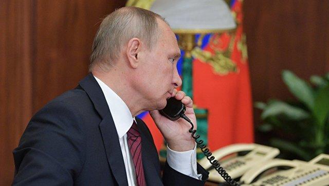 Путин провёл телефонный разговор с Назарбаевым и Токаевым