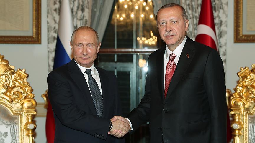 Ərdoğanla daim təmasdayıq - Putin