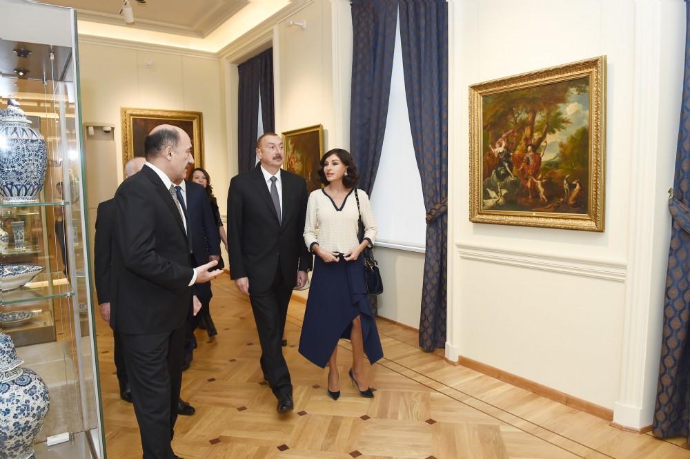 President Ilham Aliyev viewed conditions created at...