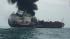 The tanker burned in the Black Sea
