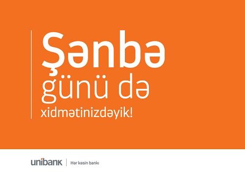 "Unibank"dan təklif: həftə sonu maraqlı kampaniyalar...
