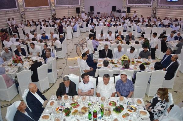 An iftar dinner organized on behalf of the PM of Georgia