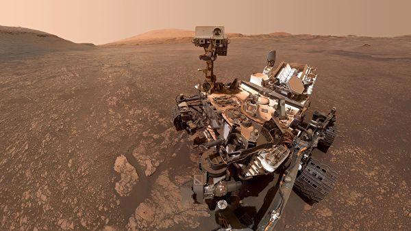 “Curiosity”nin Marsda çəkilmiş - Fotosu