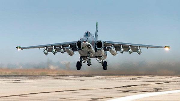 A Russian Su-25 fighter was shot down in Kherson