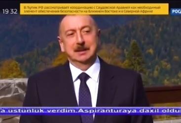 İlham Əliyev Murovdağ tunelini belə açdı - Video