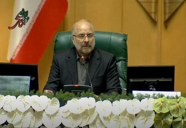 Qalibaf was re-elected Speaker of the Iranian Parliament