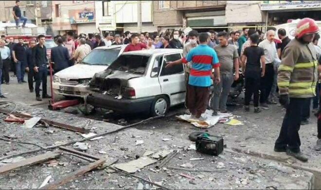 ایران‌دا یاشاییش بیناسین‌دا پارتلاییش اولدو: یارالانانلار وار