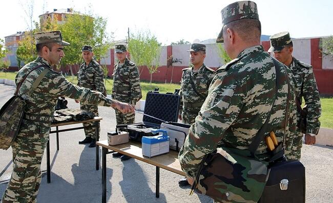 Commander's training exercise was held in Nakhchivan -