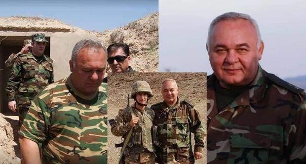 Daha bir erməni generalı məhv edildi - Foto