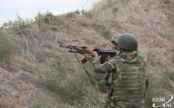 Armenians opened fire, 3 of our soldiers were injured