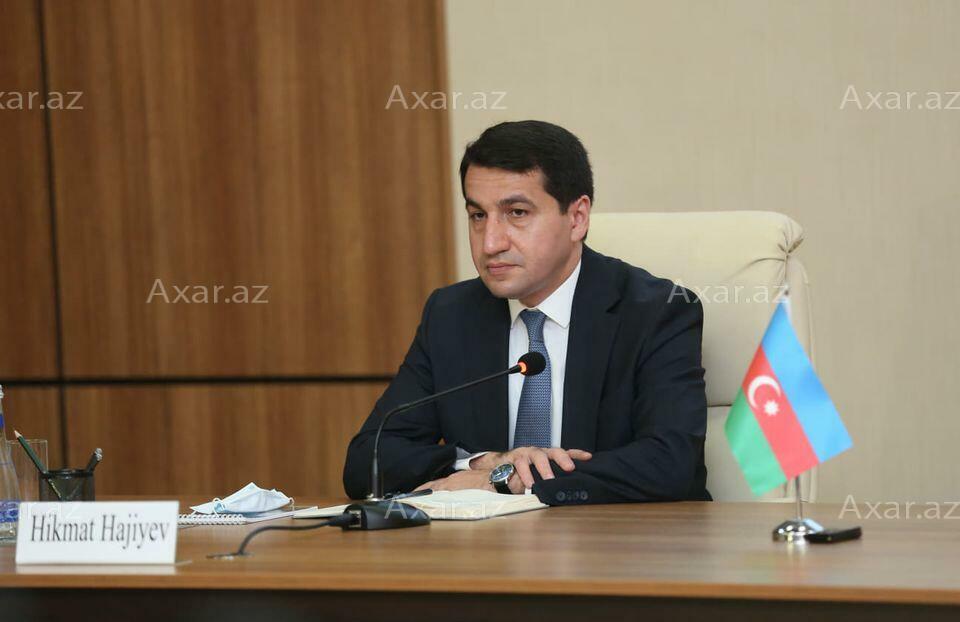 Hikmet Hajiyev met with Chinese officials