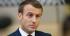 Protesters whistled at Macron -