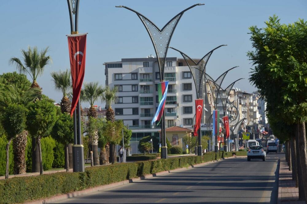 A support action for Azerbaijan was held in Izmir