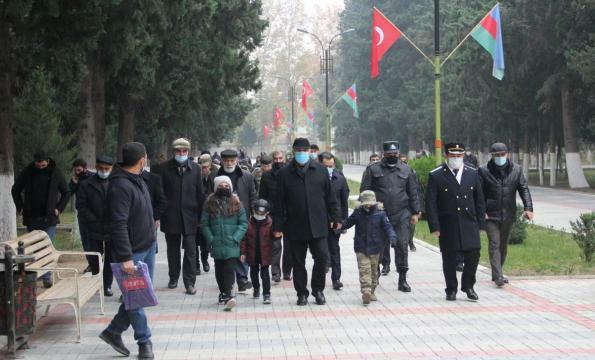 Şəhidlərimiz Göyçayda da anıldı - Foto