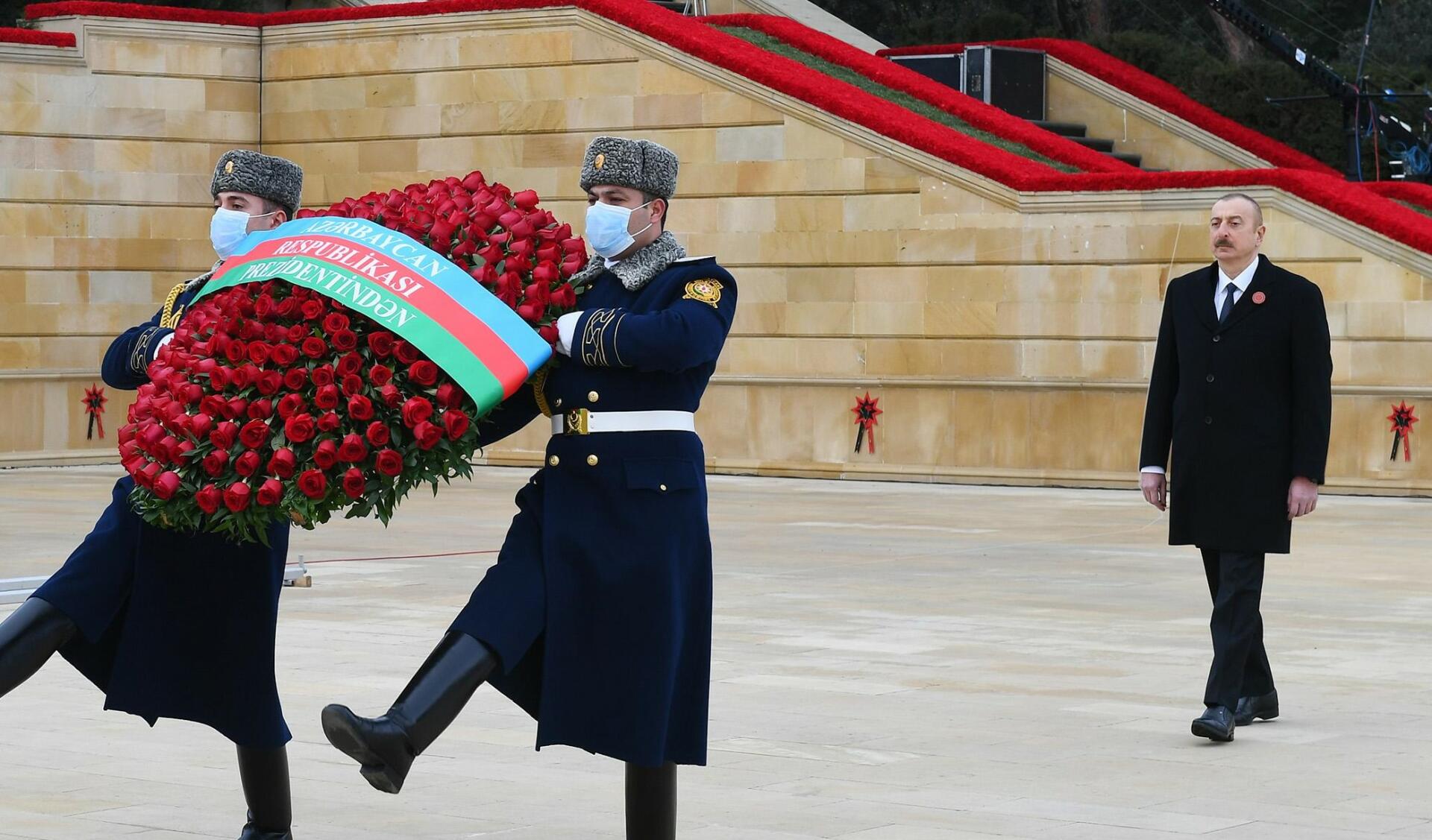 Sharing from Ilham Aliyev about the January 20 tragedy -