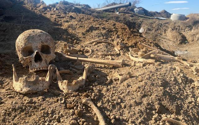 В Габале обнаружен скелет мужчины