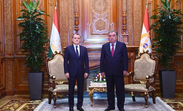 Bayramov met with the President of Tajikistan