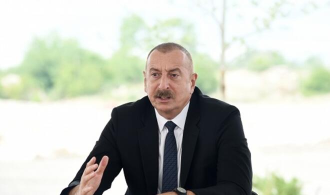 Ilham Aliyev at an important event in Zangilan -