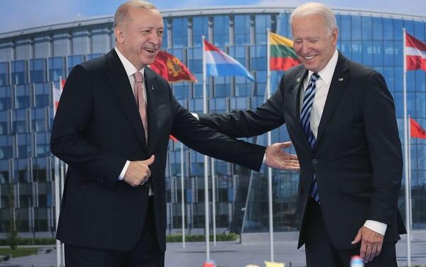 Erdogan Biden meeting ended