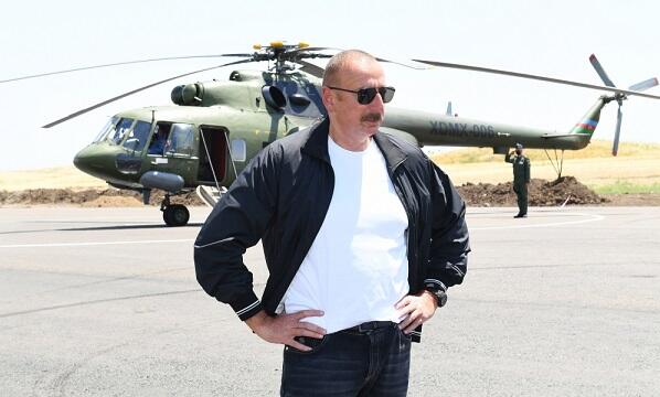 Ilham Aliyev visited Fuzuli