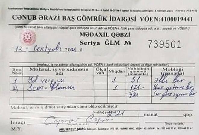 Azərbaycan Gorus-Qafan yolunda rüsum alır? - Foto