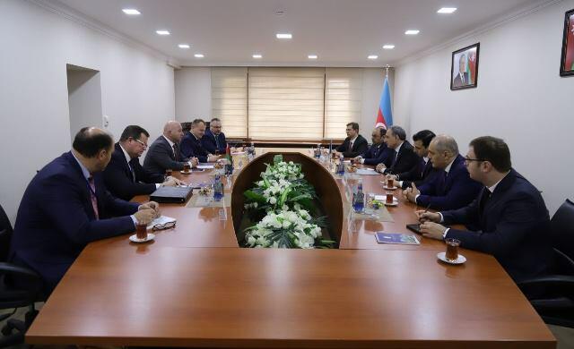 Kamran Aliyev holds bilateral meetings