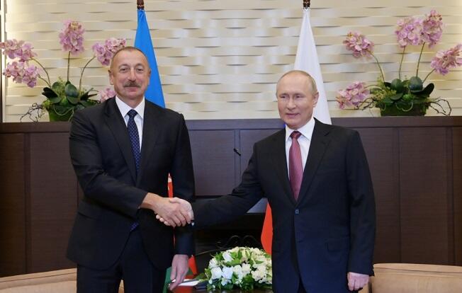 Состоялась встреча Алиева и Путина - Видео