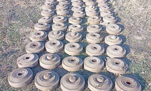 199 anti-tank mines were neutralized in one week -