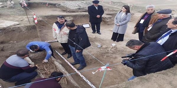 Cəlilabadda qədim yaşayış məskəni tapıldı - Video