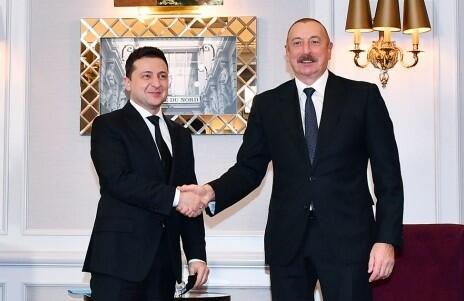 Zelensky called Ilham Aliyev