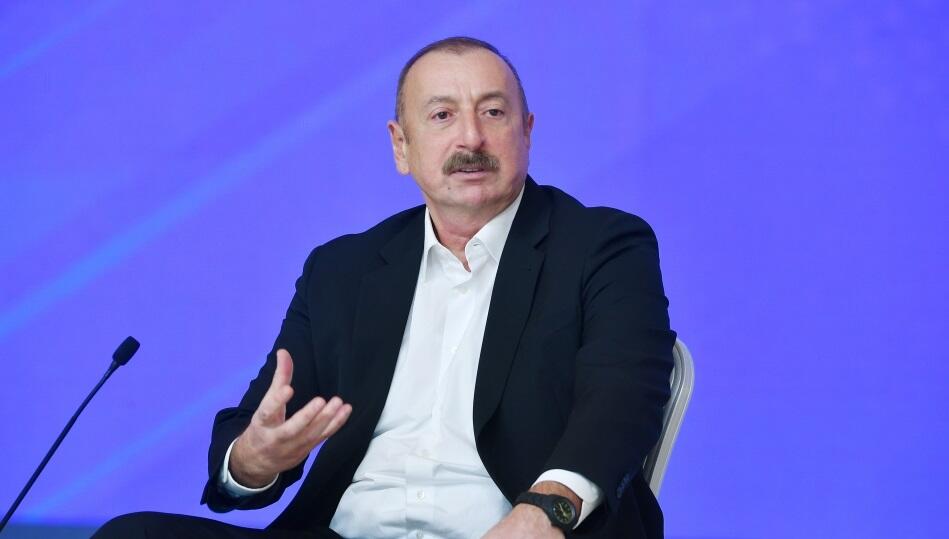 Aliyev is a strong leader, a master of his word