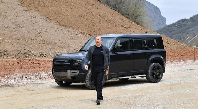 Ilham Aliyev visit to Fizuli and Jabrayil