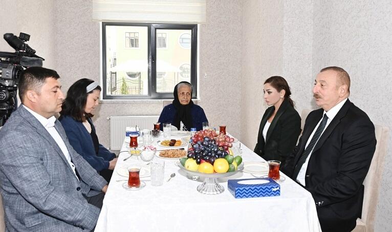 President and his wife were guests of the martyr's family