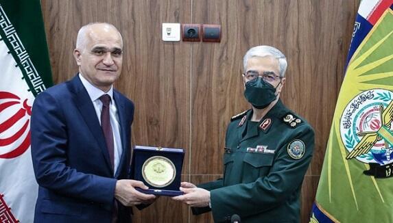 Mustafayev met with the Chief of General Staff of Iran
